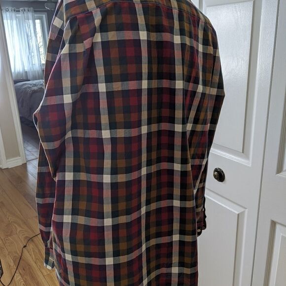 PAUL & Shark plaid checkered long sleeve button up shirt - Picture 5 of 9